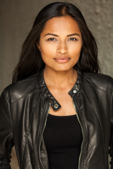 Pooja Shah in leather jacket